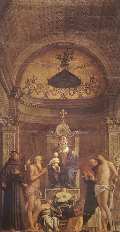 Giovanni Bellini Altar piece for the S. Giobbe china oil painting image